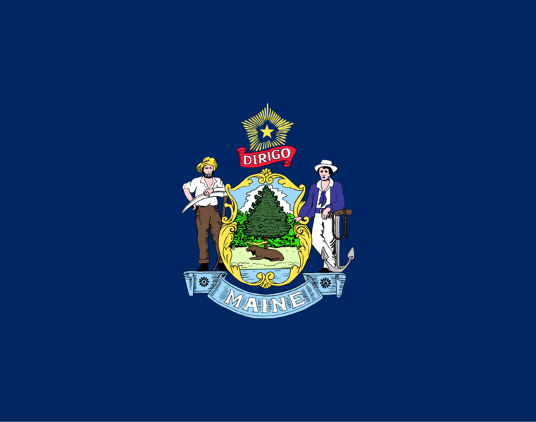 Soubor:Flag of Maine.png