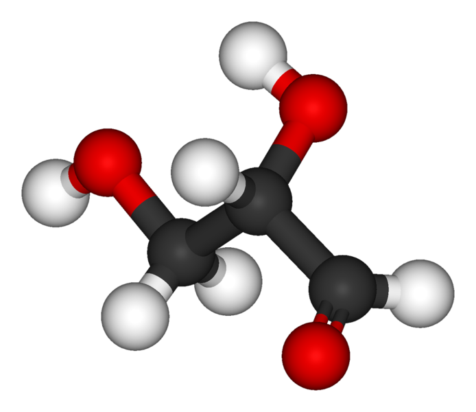 Soubor:L-glyceraldehyde-3D-balls.png