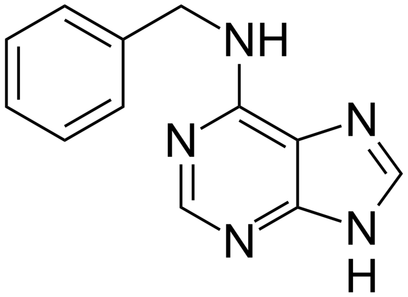 Soubor:Benzylaminopurine2.png