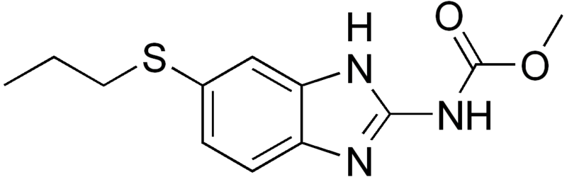 Soubor:Albendazole structure.png