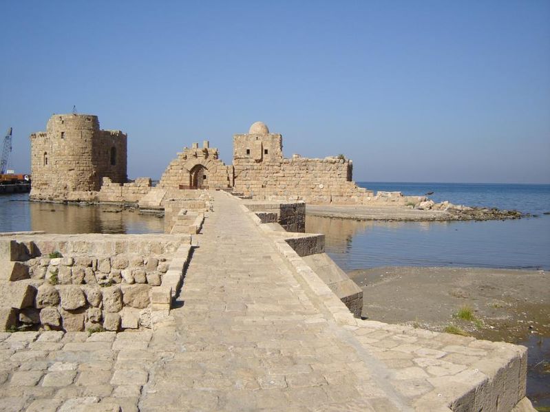 Soubor:Sea castle, Sidon.jpg