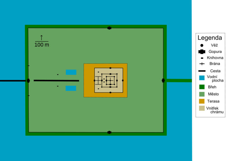 Soubor:Angkor Wat map(cs).png