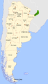 Provincia de Misiones - localización en Argentina.png