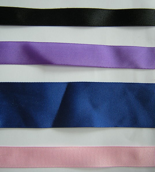 Soubor:Grosgrain ribbons.JPG