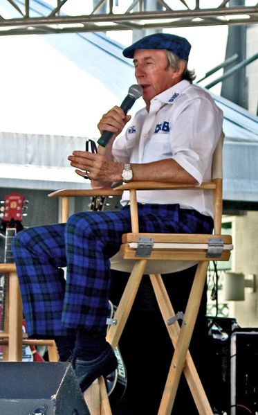 Soubor:Jackie Stewart speaking.jpg