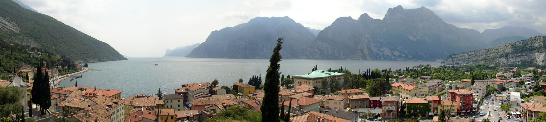 Panorama Gardských hor