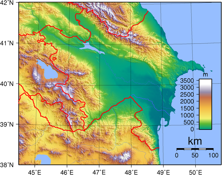 Soubor:Azerbaijan Topography.png