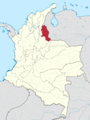 Norte de Santander in Colombia (mainland).png
