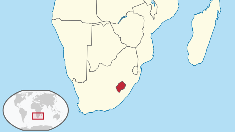 Soubor:Lesotho in its region.png