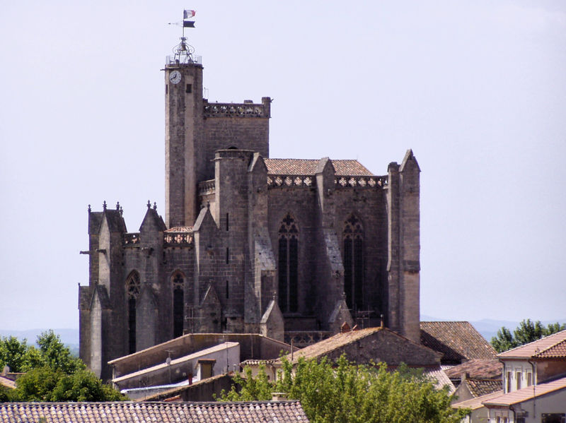 Soubor:Collegiate Church, Capestang, France.jpg