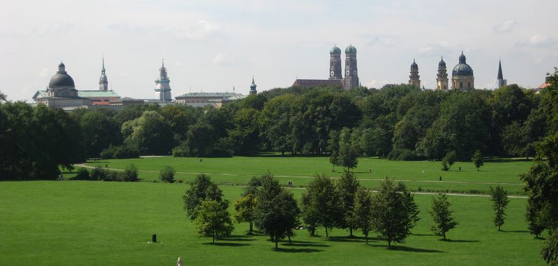 Soubor:Englischer Garten from Monopteros.JPG