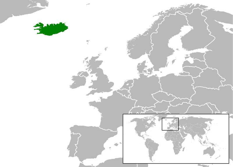 Soubor:Location of Iceland.PNG