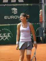 Lucie Šafářová na turnaji SPARTA Prague Open 2013