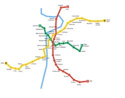 Prague metro plan 2006.png