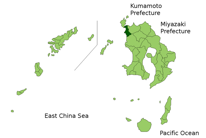 Soubor:Akune in Kagoshima Prefecture.png