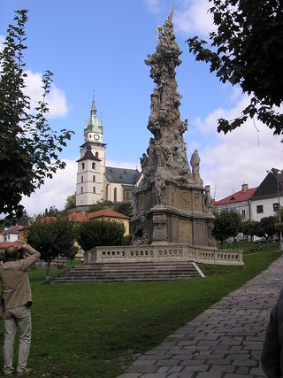 Morový sloup v Kremnici (2007)