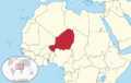 Niger in its region.png