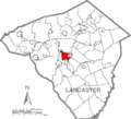 Lancaster, Lancaster County Highlighted.png