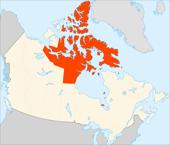 Soubor:Nunavut, Canada.png