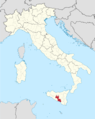 Caltanissetta in Italy.png