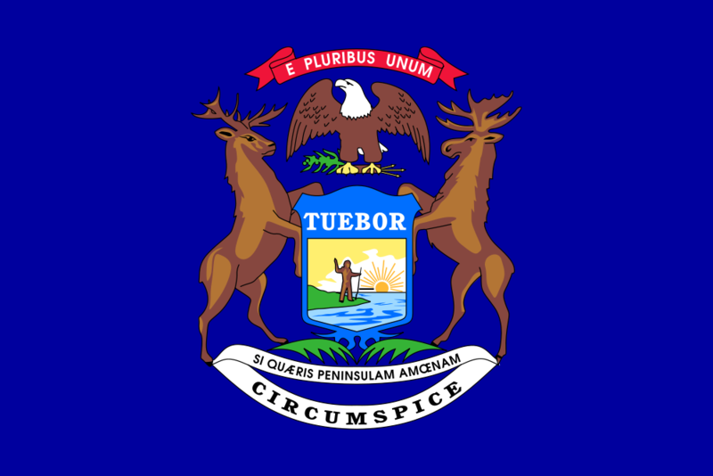 Soubor:Flag of Michigan.png