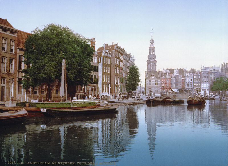 Soubor:Amsterdam Munttoren 1900.jpg