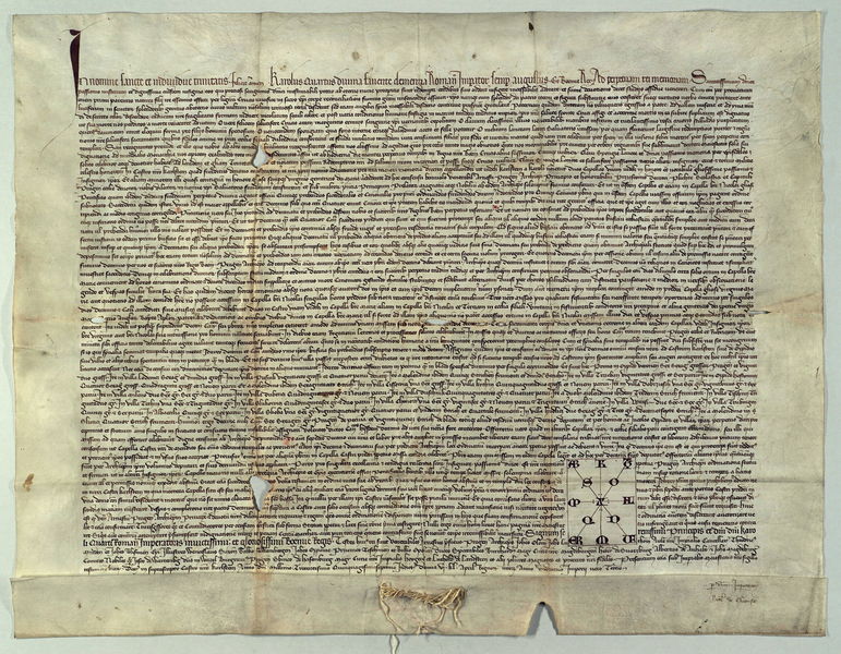 Soubor:LiterraeFundationisCapellaeKarlstein1357.jpg