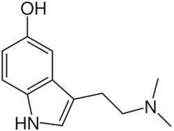 Chemická struktura bufoteninu