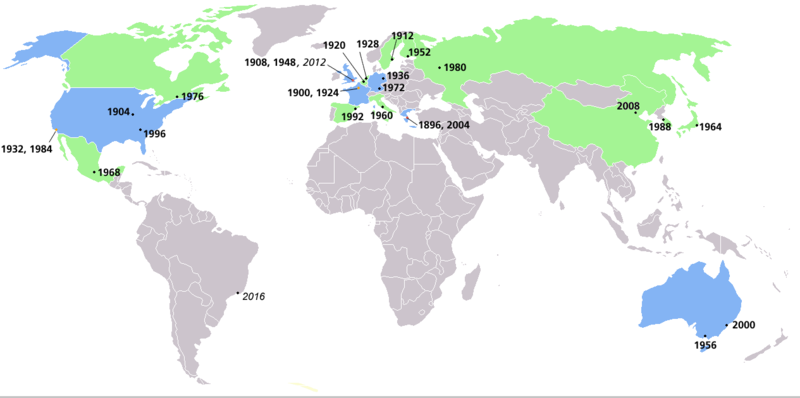 Soubor:Summer olympics all cities.PNG