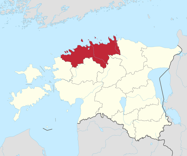 Soubor:Harju County in Estonia.png