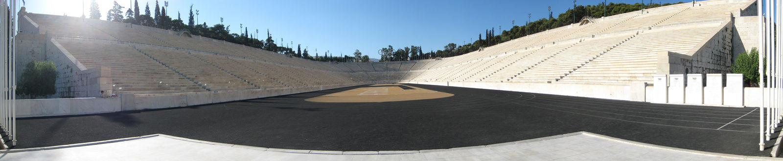 Panorama stadionu