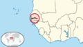 Gambia in its region.png