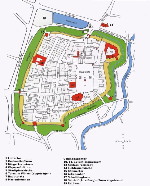 Soubor:Stadtplan Freistadt Altstadt neu.jpg