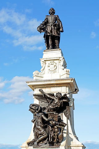 "The Champlain Monument"