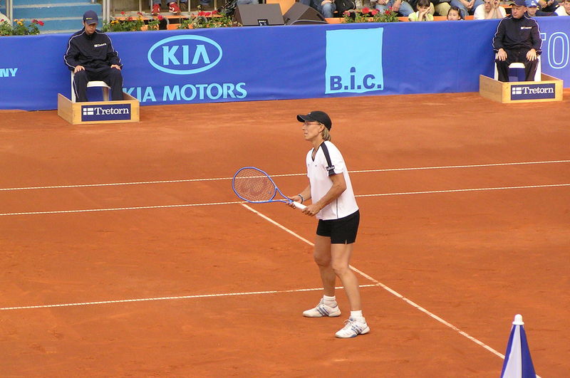 Soubor:MNavratilova-BStrycova-ECM-2006-33.jpg