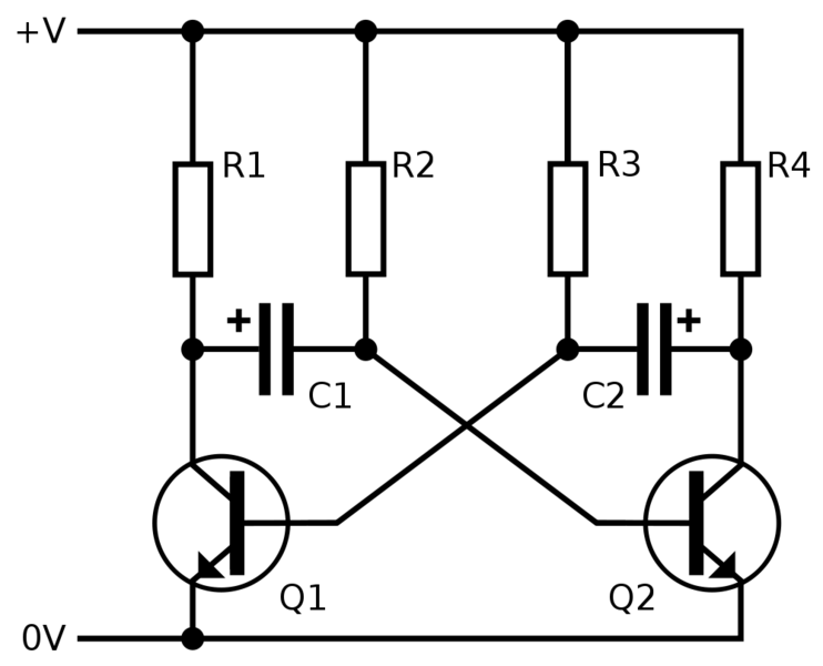 Soubor:Transistor Multivibrator.png